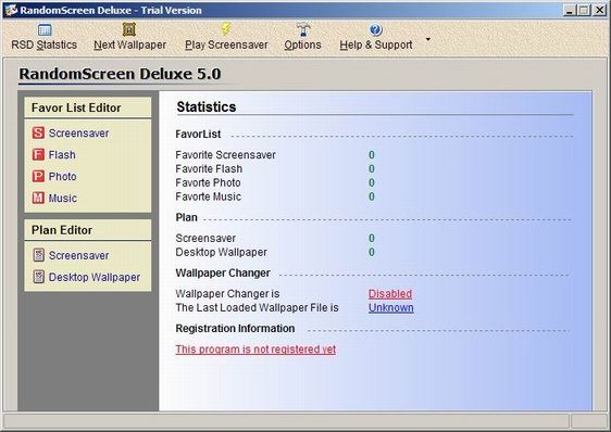 RandomScreen Deluxe Screenshot
